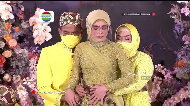 7 Momen Siraman Lesty Kejora Jelang Pernikahan, Penuh Kebahagiaan
