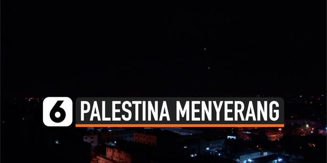 VIDEO: Detik-Detik Roket Palestina Meledak di Israel