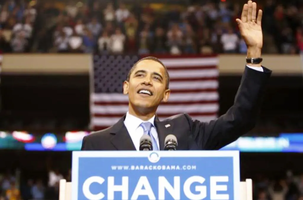 Obama terpilih sebagai Presiden AS 4 November 2008 (Reuters)