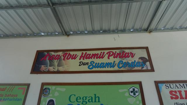 Area Bumil Pintar di Puskesmas Sempu, Banyuwangi, Jawa Timur. (Foto: Fitri Haryanti Harsono/Liputan6.com)