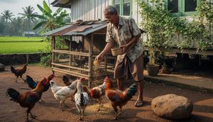 Peluang Usaha Ternak untuk Pensiunan (created by AI)