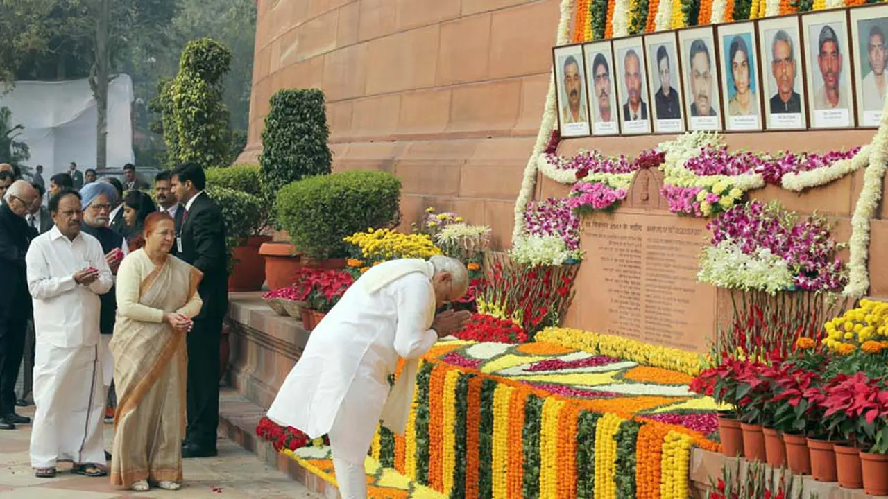 serangan parlemen india