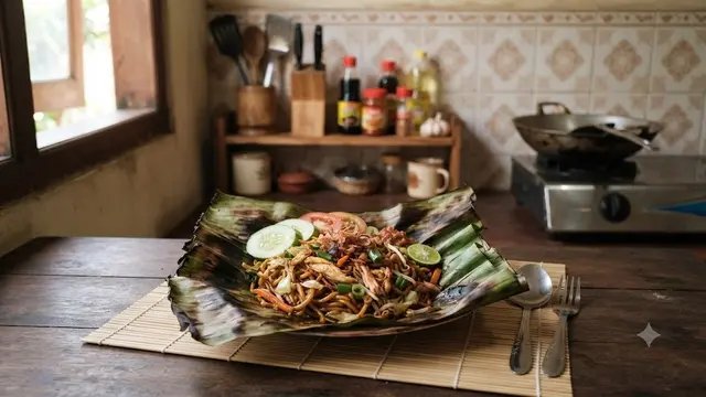 Resep Mie Goreng Bakar
