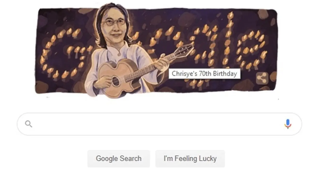 Peringatan Ulang Tahun Chrisye Jadi Google Doodle, Ini 5 Fakta Sosoknya