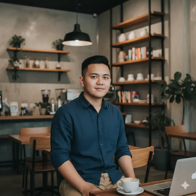 Model Rambut Pendek Pria Wajah Bulat