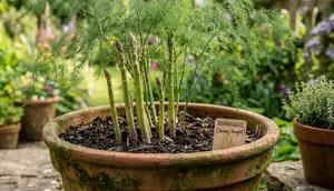 Cara Menanam Asparagus di Pot saat Musim Hujan agar Akar Tidak Busuk