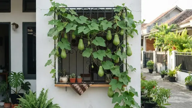 8 Tanaman Buah yang Bisa Dirambatkan di Teralis Jendela, Cantik dan Produktif