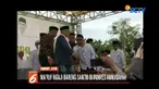 Ma’ruf Amin bagikan ijazah kitab dan ngaji bareng santri di Pondok Pesantren Annuqayah, Madura, Jawa Timur.