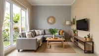 8 Ide Kombinasi Warna Cat Krem dan Abu Abu untuk Rumah