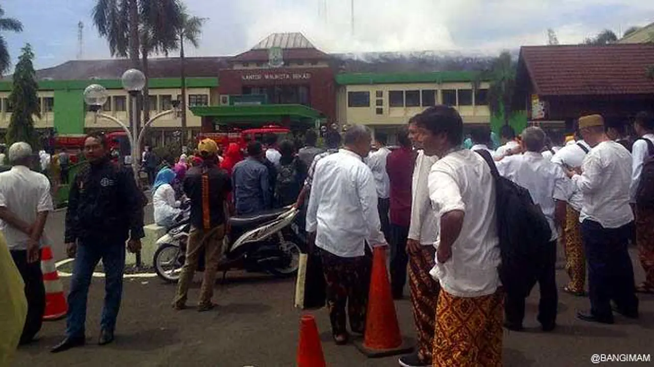 Kebakaran Kantor Walikota Bekasi