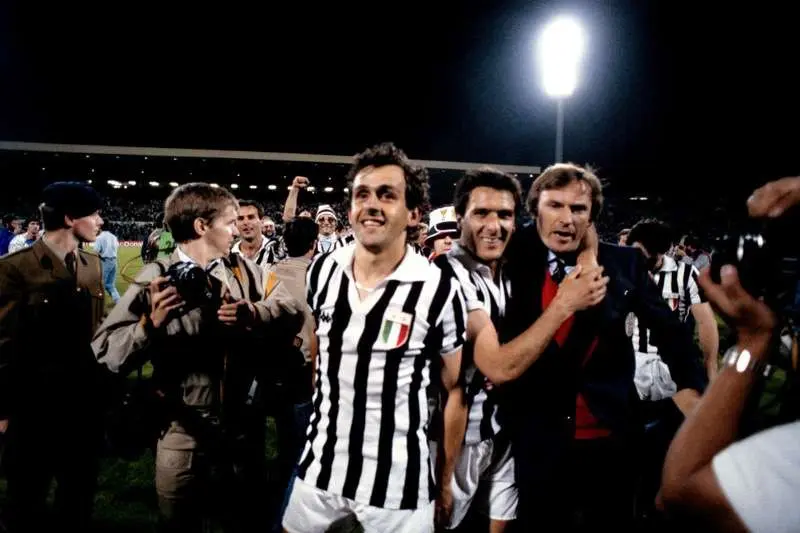 Juventus ketika menjuarai Liga Champions 1984-85. (doc. UEFA)