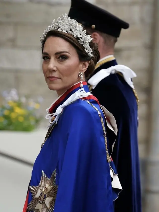 Kate Middleton dan Putri Charlotte diupacara Penobatan Raja Charles III, credit: Instagram @princeandprincessofwales