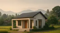 15 Desain Rumah Sederhana Tapi Mewah di Kampung 2025, Inspirasi Hunian Nyaman dan Tenang