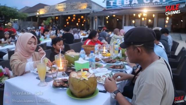 7 Momen Bulan Madu Sule dan Nathalie Holscher di Bali, Ditemani Anak-anak