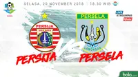 Liga 1 2018 Persija Jakarta Vs Persela Lamongan (Bola.com/Adreanus Titus)