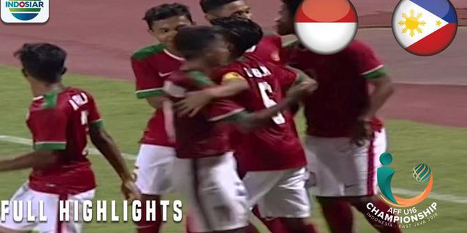 VIDEO: Melihat Kembali 8 Gol Timnas Indonesia pada Laga Pertama Piala AFF U-16 2018