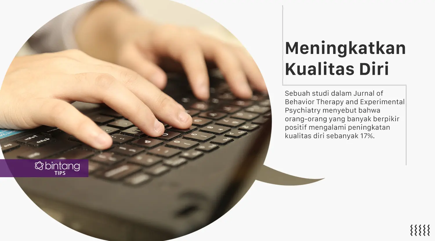 Ini kelebihan jadi orang optimis. (Foto: Daniel Kampua, Digital Imaging: M. Iqbal Nurfajri/Bintang.com)