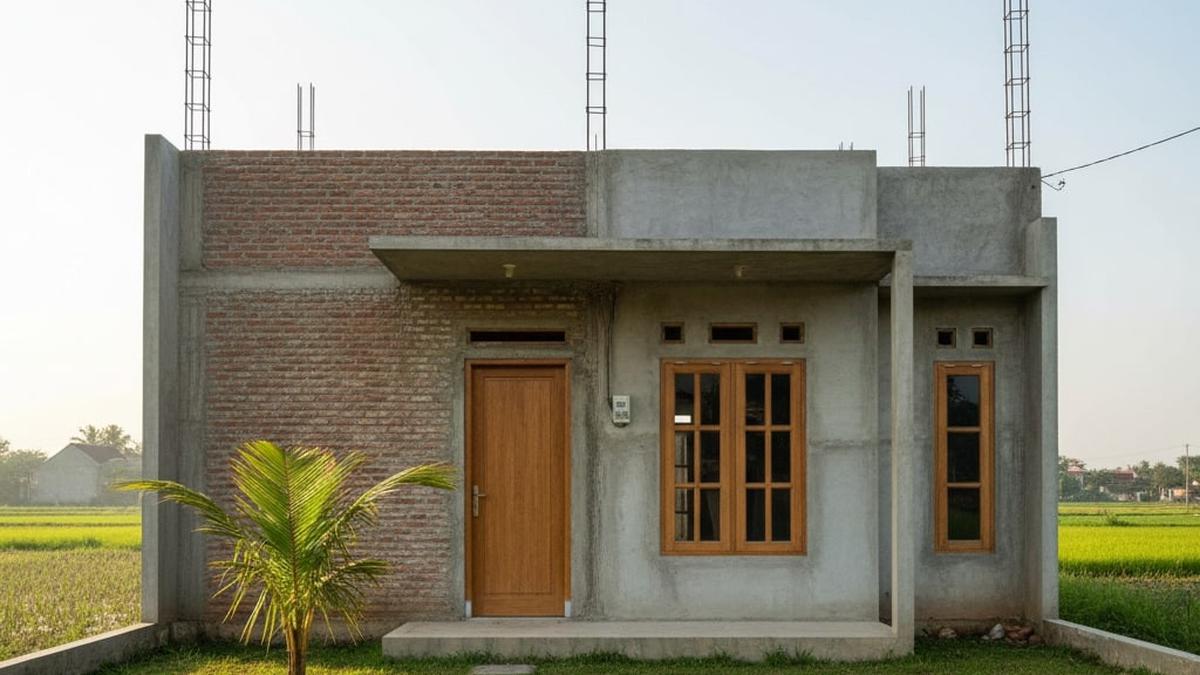 11 Desain Rumah Tumbuh 1 Lantai Bisa Jadi 2 Lantai Tren 2025, Solusi Cerdas Pembangunan Bertahap