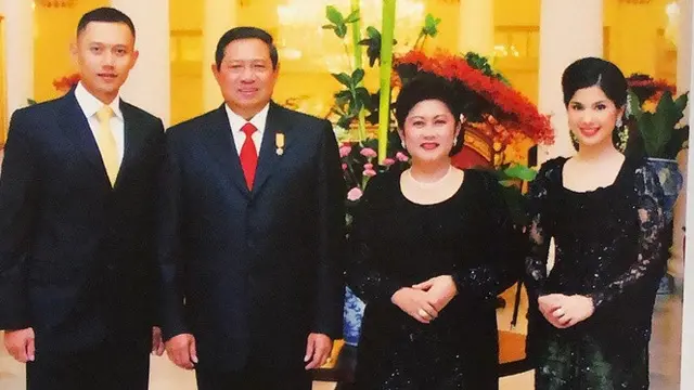 7 Foto Lawas Annisa Pohan dan AHY, Setia Mendampingi