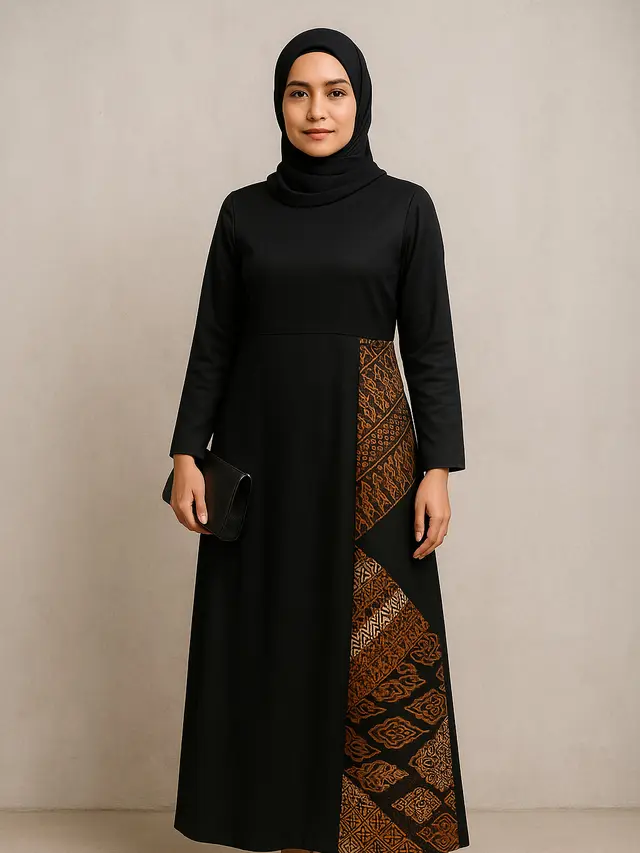 Gamis Kondangan Model Sekarang (Foto: ChatGPT)