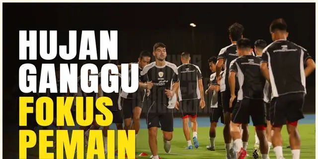 VIDEO: Timnas Indonesia Matangkan Persiapan Jelang Hadapi Arab Saudi di Kualifikasi Piala Dunia 2026
