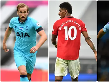 Pemain dengan nomor punggung 10 bisa dikatakan adalah pemain yang menjadi andalan sebuah klub. Berikut 6 pemain bernomor punggung 10 yang menjadi andalan di klub Premier League. (Kolase foto AFP)