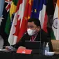 Hasil 1st Health Working Group (HWG) G20 di Yogyakarta pada Selasa, 29 Maret 2022 bahwa negara G20 sudah melakukan uji coba Universal Verifier untuk pengakuan Sertifikat Vaksin COVID-19. (Dok Kementerian Kesehatan RI)
