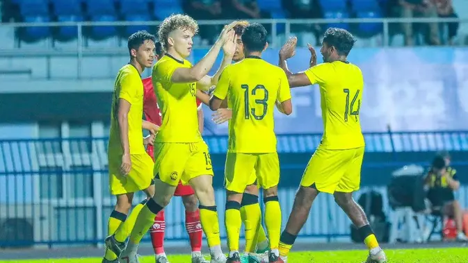 Hasil Pertandingan Piala AFF U-23 2025 Brunei U-23 vs Malaysia U-23: Skor 1-7