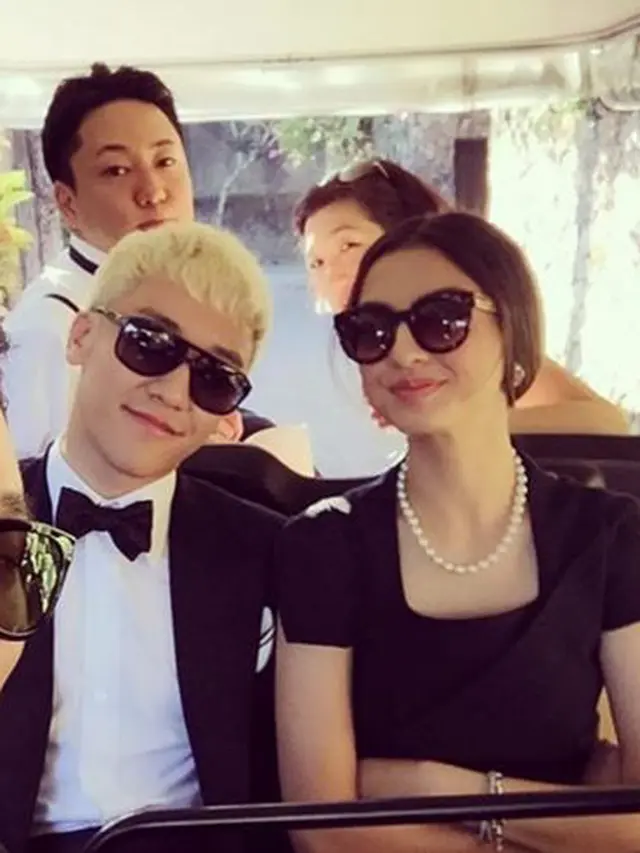 [Bintang] Raline Shah dan Seungri BigBang