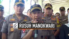 Kapolri Jenderal Polisi Tito Karnavian mengatakan kerusuhan di Manokwari disebabkan banyaknya hoaks terkait insiden warga Papua yang ada di Malang-Surabaya.