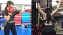 Eunji Apink ternyata menekuni olahraga boxing. Lantaran olahraga itu, ia berhasil menurunkan berat badan dan membentuk tubuhnya. (Foto: koreadispatch.com)