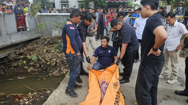 Polisi Kembali Temukan Sepasang Betis Kaki Korban Mutilasi di Kali Grogol Depok