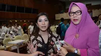 Alya Baskoro Yudhoyono dan Fitri Achmad Mustaqim, Anggota Persaudaraan Isteri Anggota (PIA) DPR RI.
