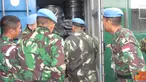 Citizen6, Lebanon: Staf G-5 UNIFIL juga melihat sarana atau prasarana pengamanan dan evakuasi yang berada di UN Pos 7-3 dilanjutkan melihat kondisi shelter (bunker) yang berada di Markas Satgas POM TNI. (Pengirim: Badarudin Bakri)