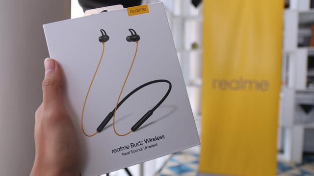 Realme Buds Wireless. Liputan6.com/Keenan Pasha