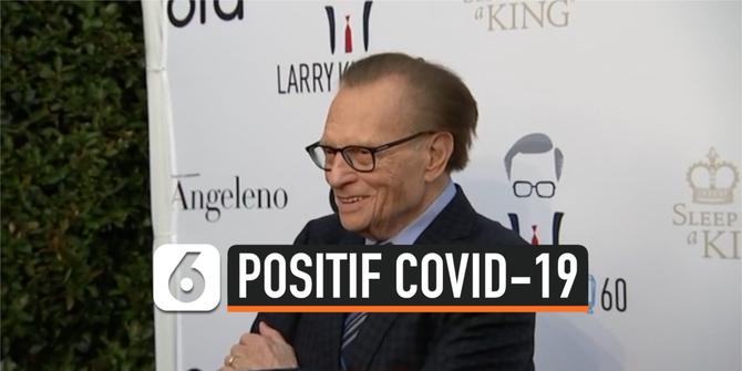 VIDEO: Pembawa Acara Larry King Positif Covid-19