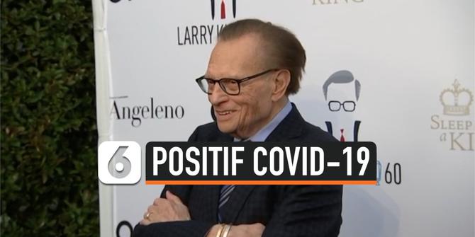 VIDEO: Pembawa Acara Larry King Positif Covid-19