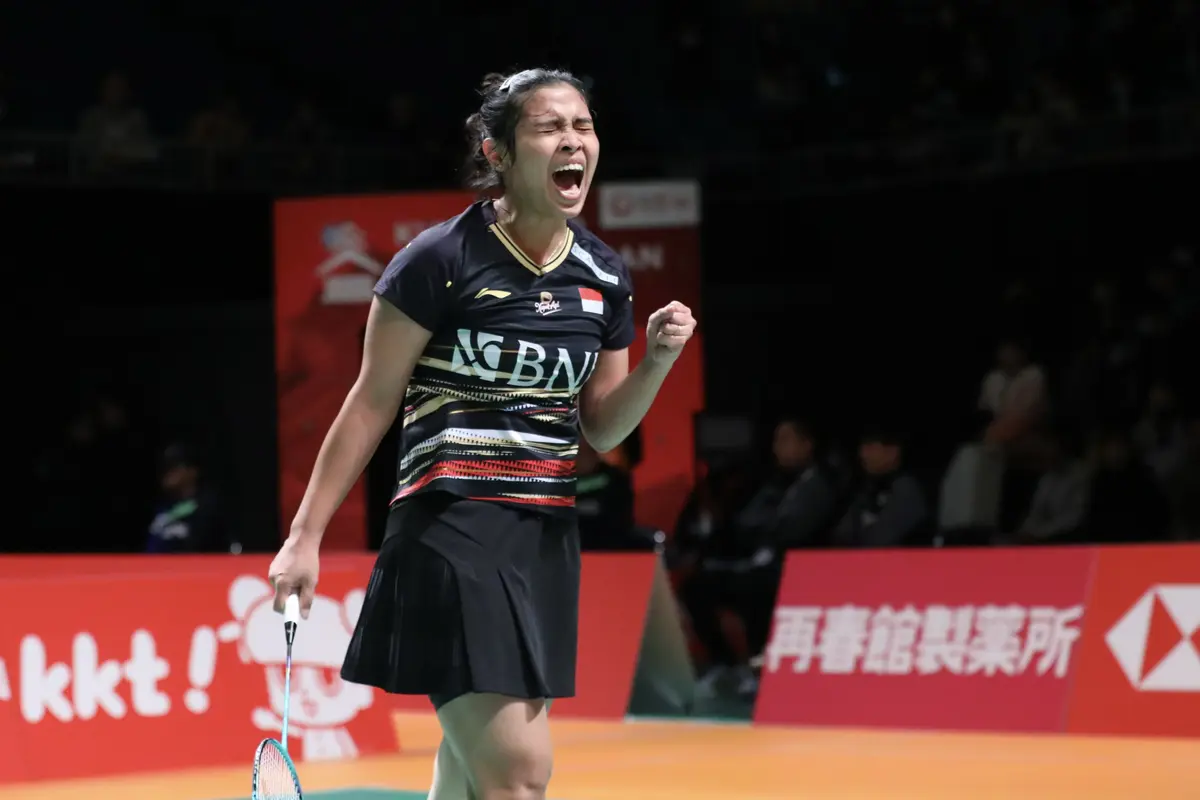 Gregoria Mariska Tunjung - Japan Masters 2023 - Bulu Tangkis