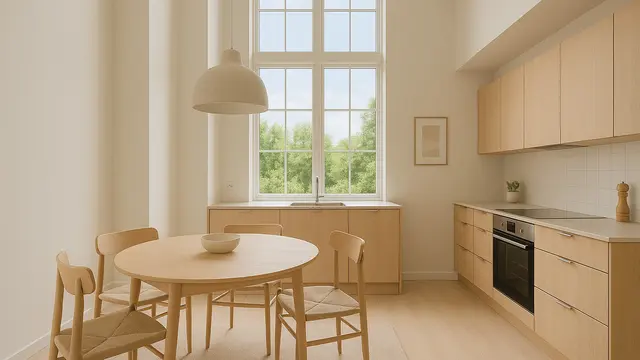 Model Rumah Kecil Sederhana dengan Void Dapur (Foto: ChatGPT)