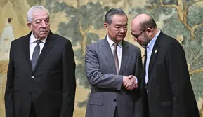 Fatah-Hamas, 2 faksi Palestina yang sepakat rujuk di China. (AP)
