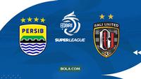 Ilustrasi Persib vs Bali United di Super League 2025/2026/