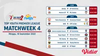 Link Live Streaming Top Youth Premier League Week 4