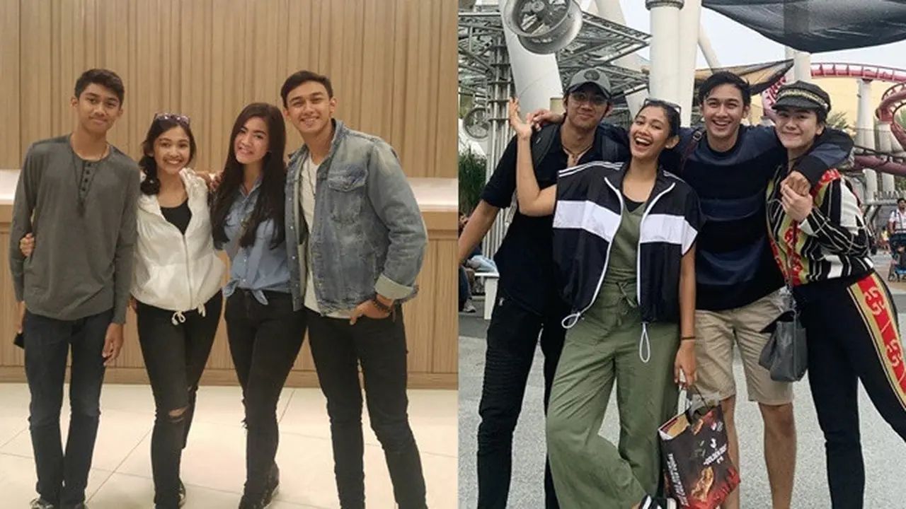 6 Potret Kompak Felicya Angelista dan Adik Caesar Hito, Bak Saudara Kandung