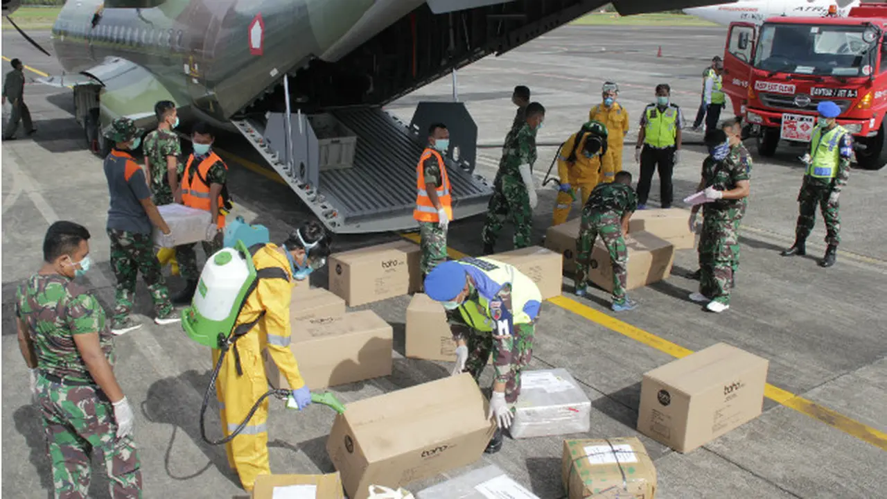 Bantuan APD untuk Tim Medis Corona Covid-19 Tiba di Manado