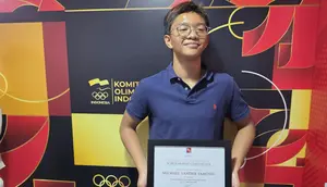 Perenang Muda Michael Xander Samosir Dapat Beasiswa ke AS