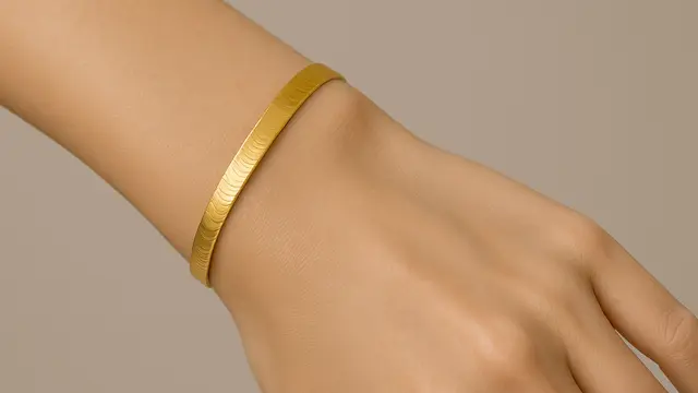 7 Model Gelang Emas 5 Gram untuk Usia 25 Tahun, Elegan dan Stylish Sehari-hari