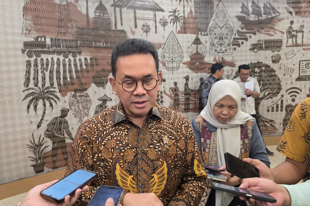 Menteri Perdagangan Budi Santoso di Kementerian Perdagangan, Selasa (14/7/2026).