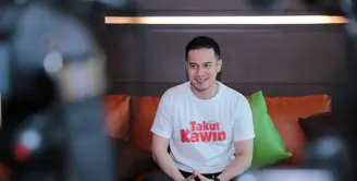 Salah satu bintang film Takut Kawin Herjunot Ali mengungkapkan rasa senang setelah filmnya resmi dirilis. Film terbaru Takut Kawin rencananya akan tayang pada 8 Maret mendatang. (Adrian Putra/Bintang.com)