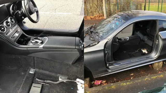 Parkir di Depan Rumah, Mobil Pria Ini Dipreteli Sampai Bersih oleh Pencuri. (Sumber: odditycentral)