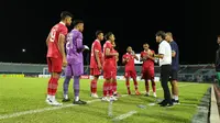Timnas Indonesia U-23 siap menghadapi Timor Leste pada laga keduda grup B Piala AFF U-23 yang berlangsung di Thailand (dok: PSSI)